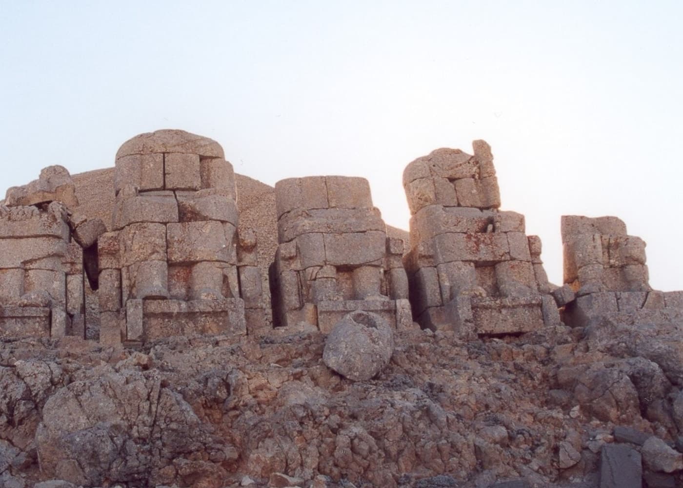 Nemrut Dağ in Kahta, Türkiye